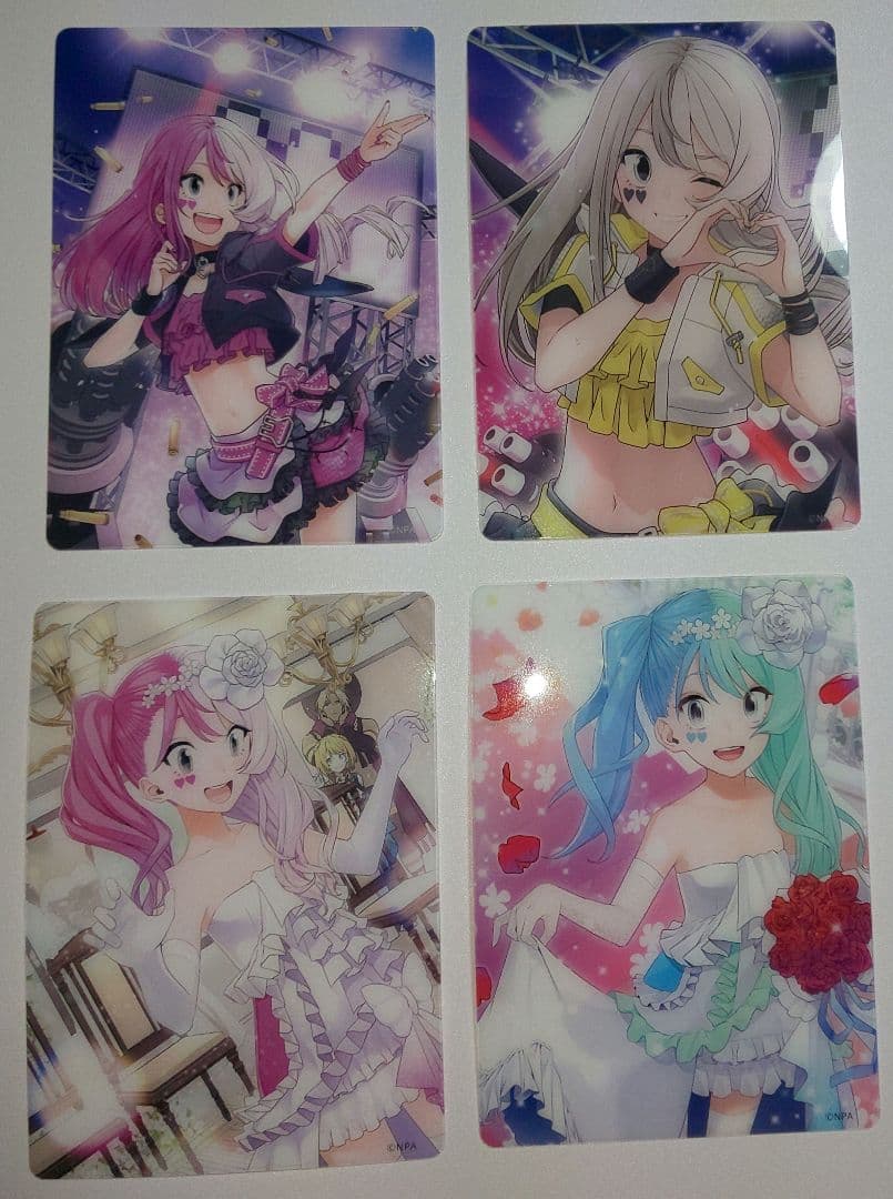 コンパス ライアリ クリアカード メグメグ 4枚セット - メルカリ