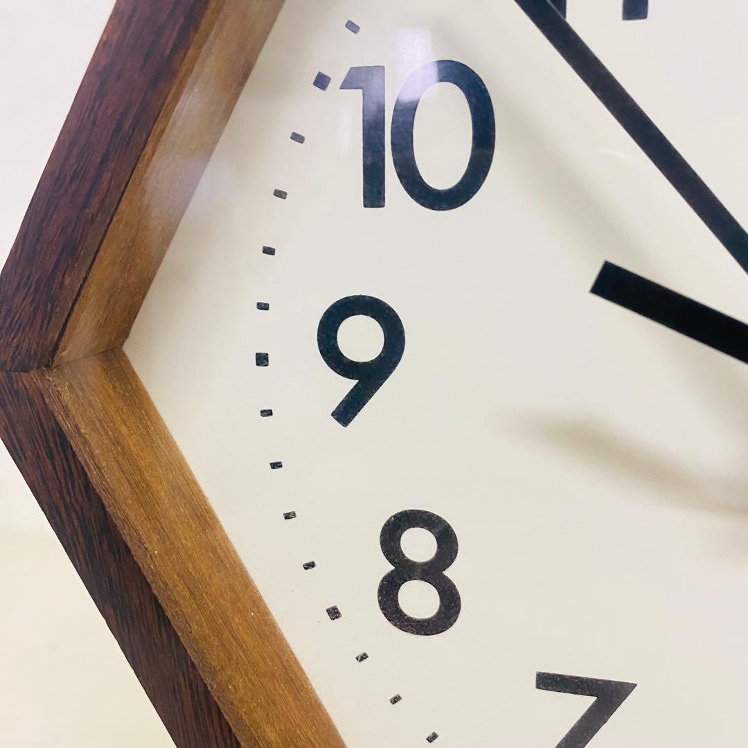 STUDIO PEAK HOUR ハニカム時計　壁掛時計　レトロモダン