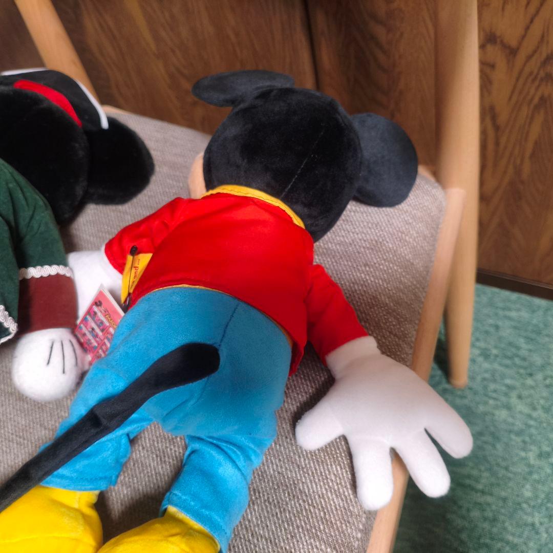 ミッキーマウス　ぬいぐるみ　限定　周年記念　当時物　レトロ