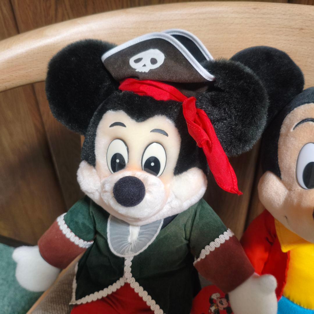 ミッキーマウス　ぬいぐるみ　限定　周年記念　当時物　レトロ