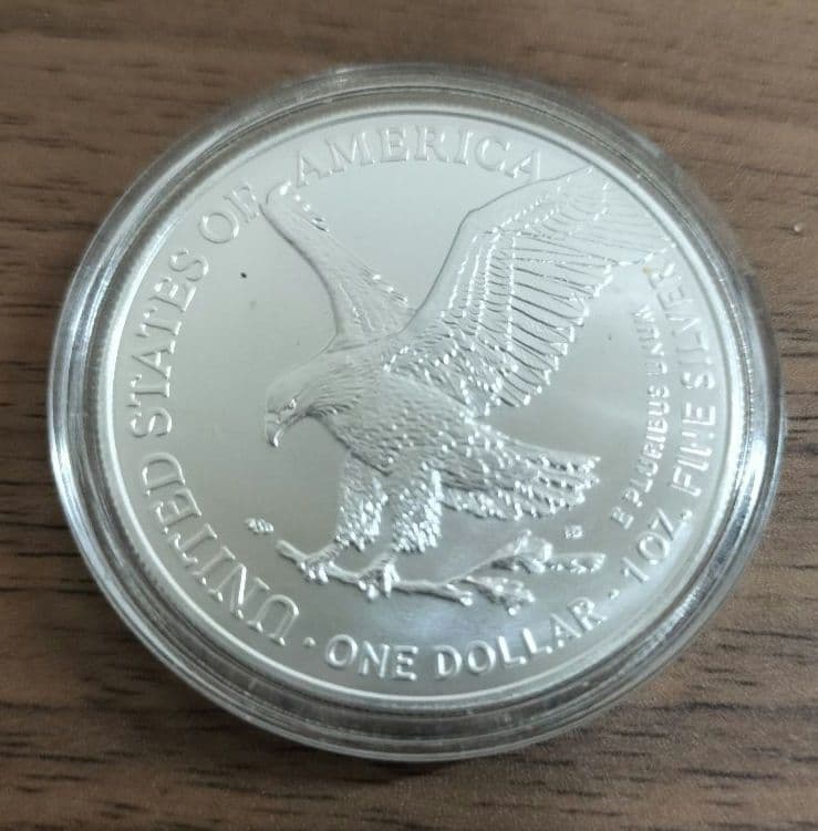 2022年製 アメリカイーグル・ウォーキング・リバティ 銀貨 1オンス 新品1枚