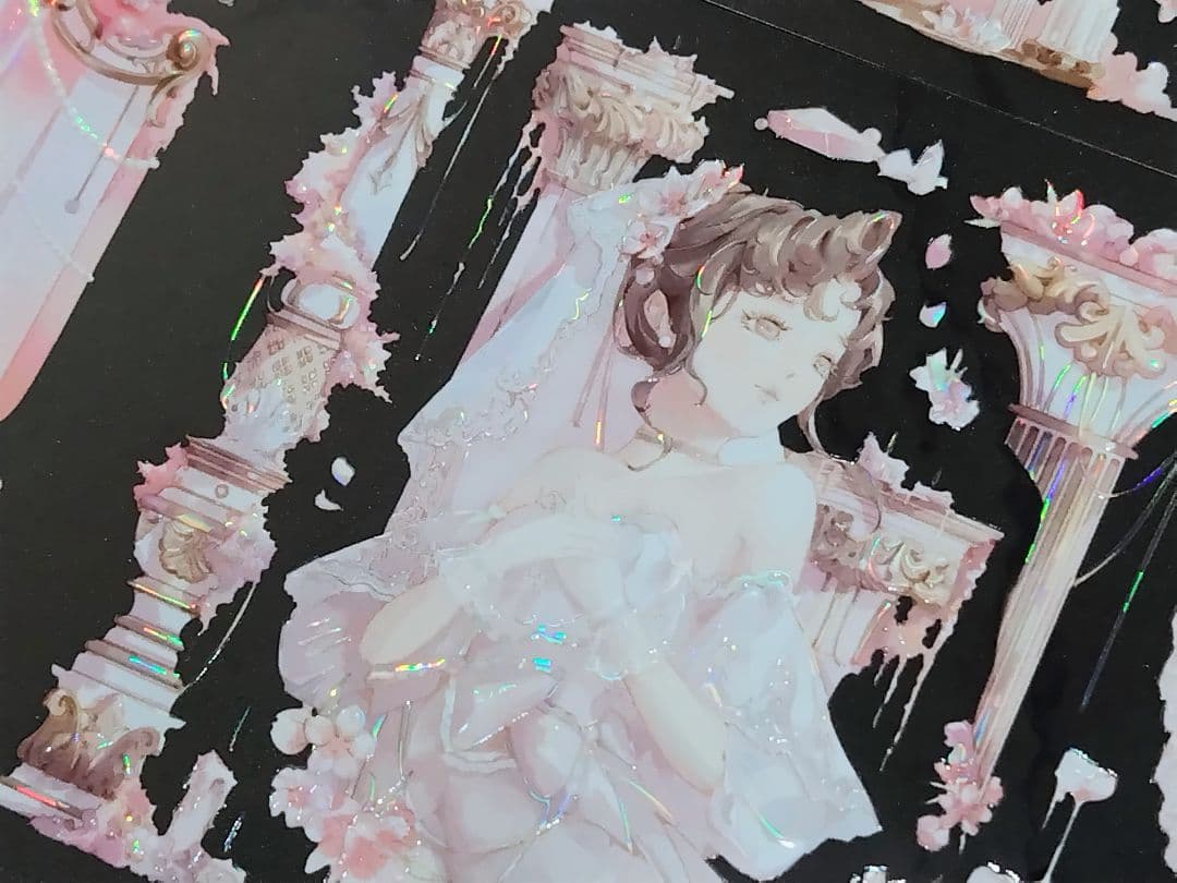 巻売 552☆ 海外 マスキングテープ マステ PET 装飾 人物 贝壳光 巻売 552