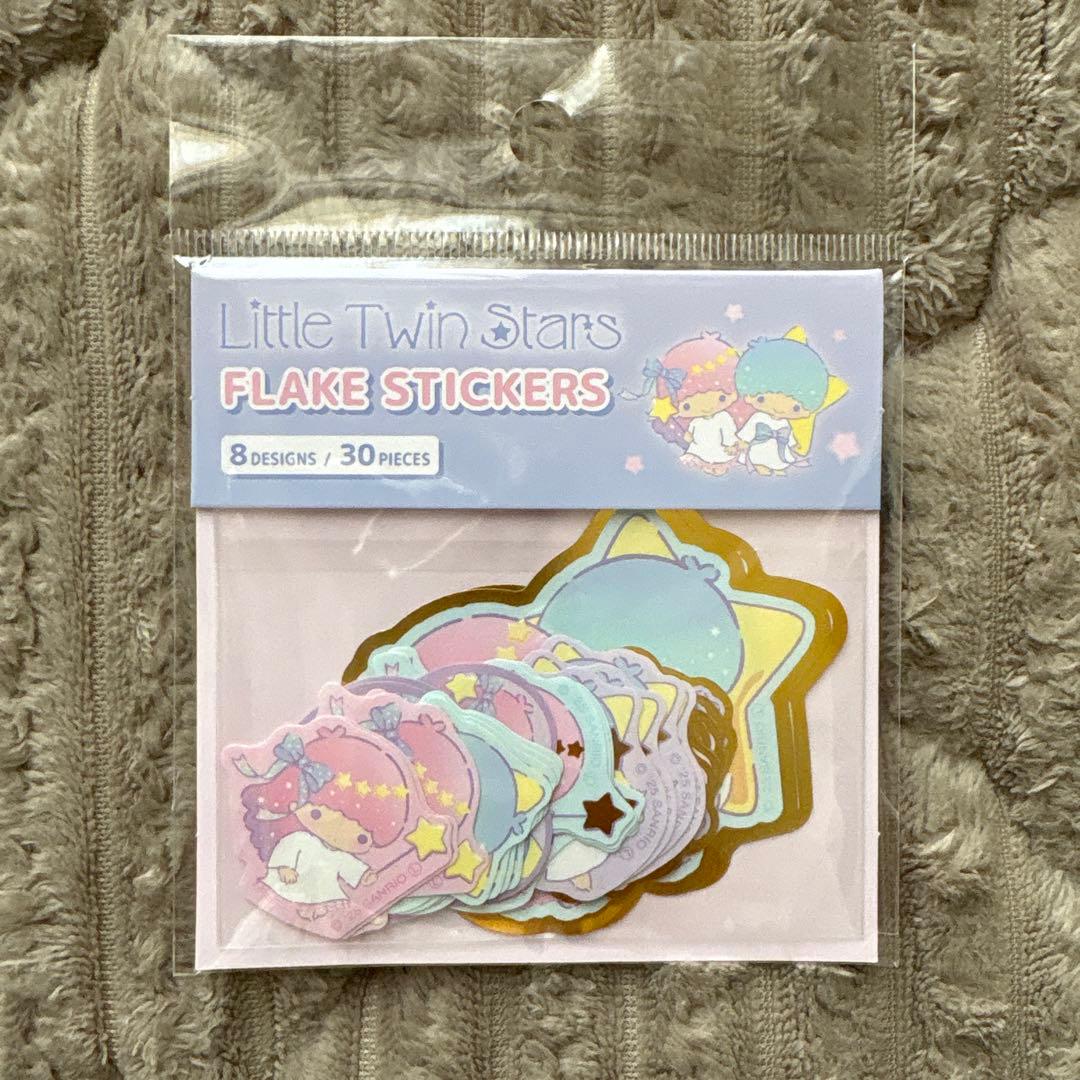 リトルツインスターズ キキララ フレークステッカーズ シール セット