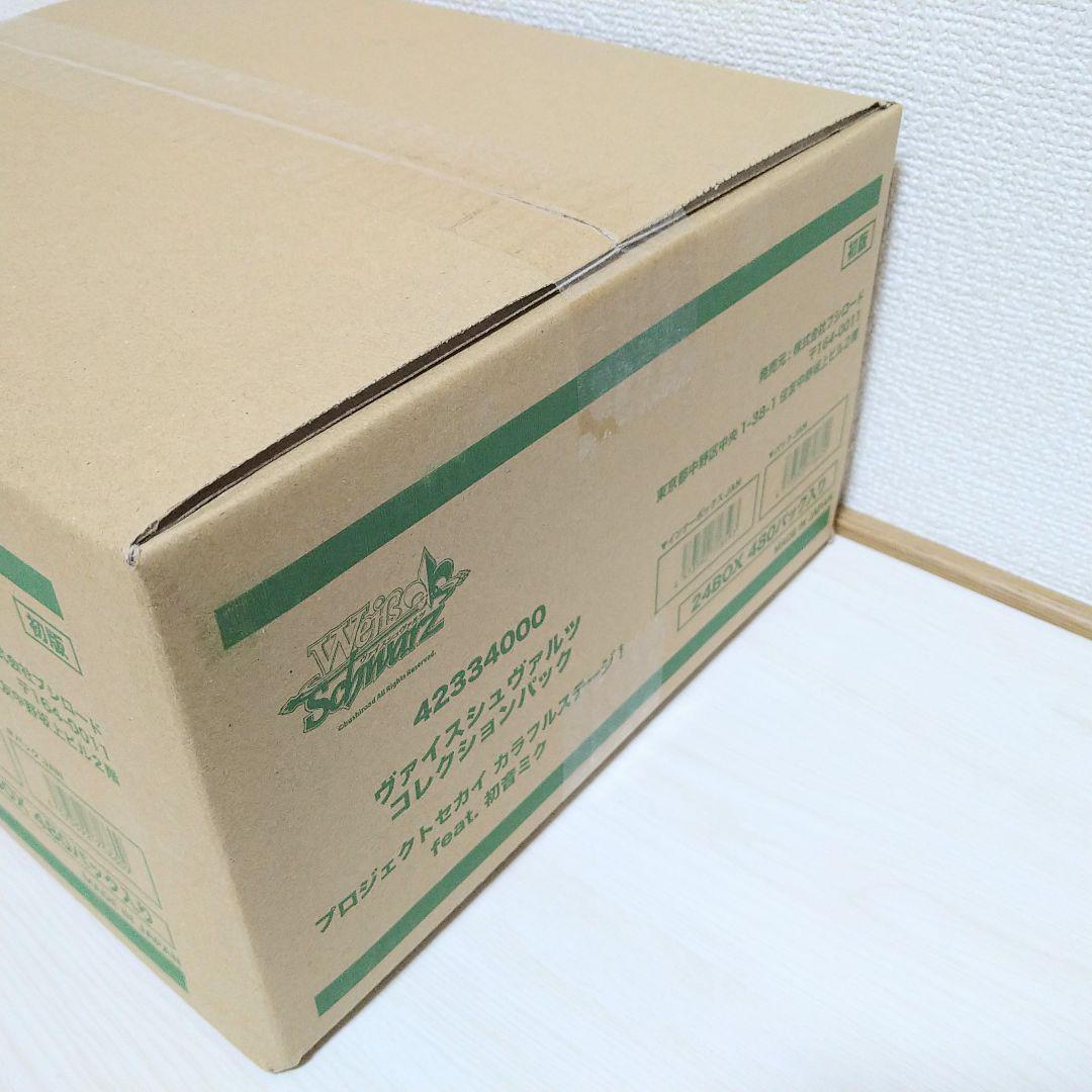 ヴァイスシュヴァルツ プロセカ カラフルステージ！ 初音ミク カートン 新品