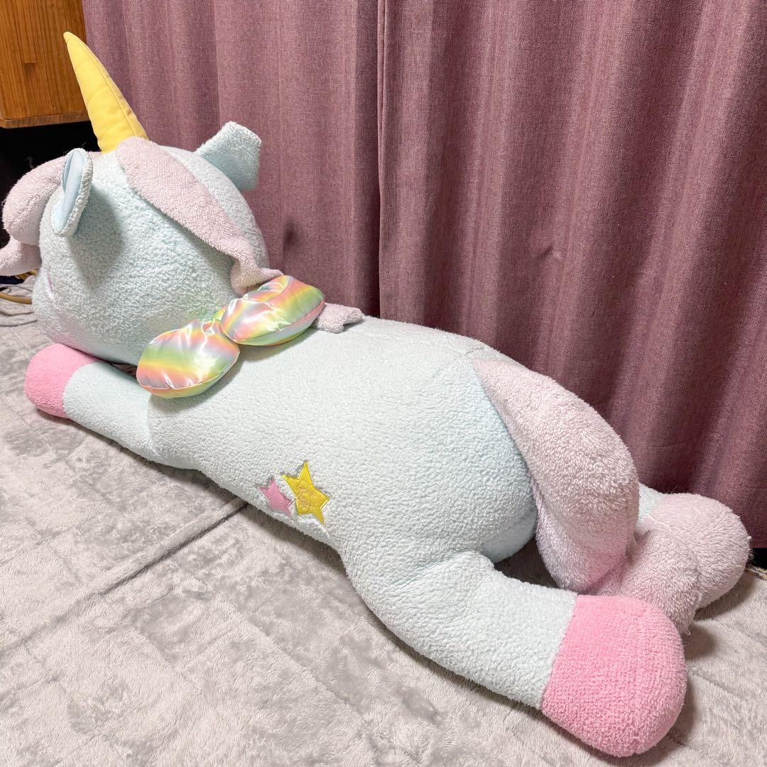 ［キキララ］ユニコーン巨大ぬいぐるみ