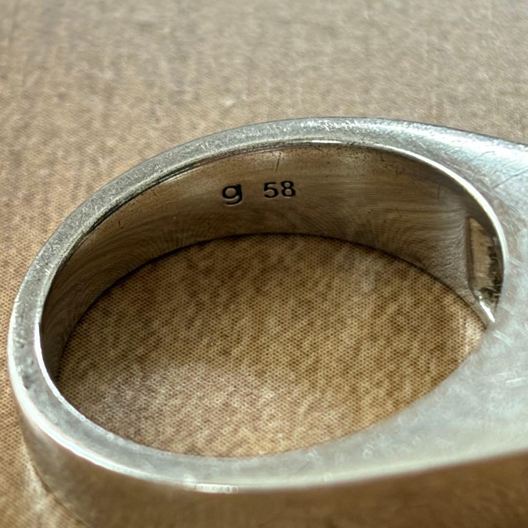 TOM WOOD　トムウッド　Peaky Ring　ピーキー　黒　17号　58