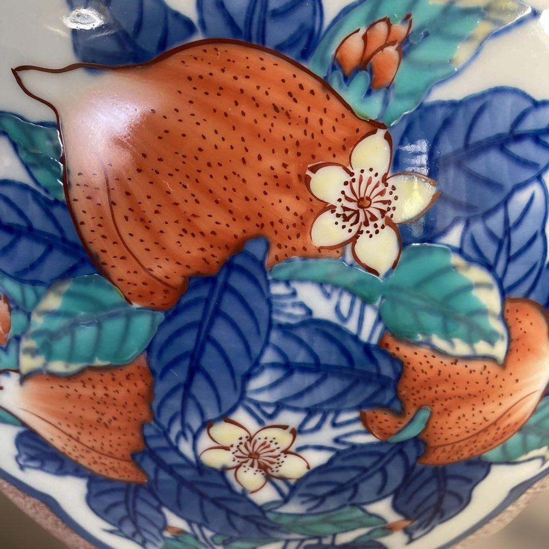 緒方松右衛門】古伊万里の伝統 名窯 緒方松右衛門作 染