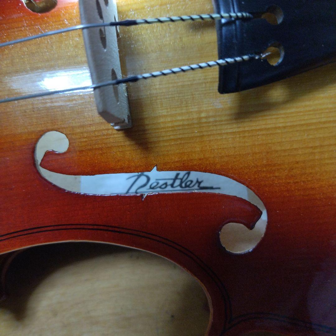 ♥特価♥未使用新品Bestlerバイオリン4/4♥弓、ケ―ス松脂、ピッチパイプ付