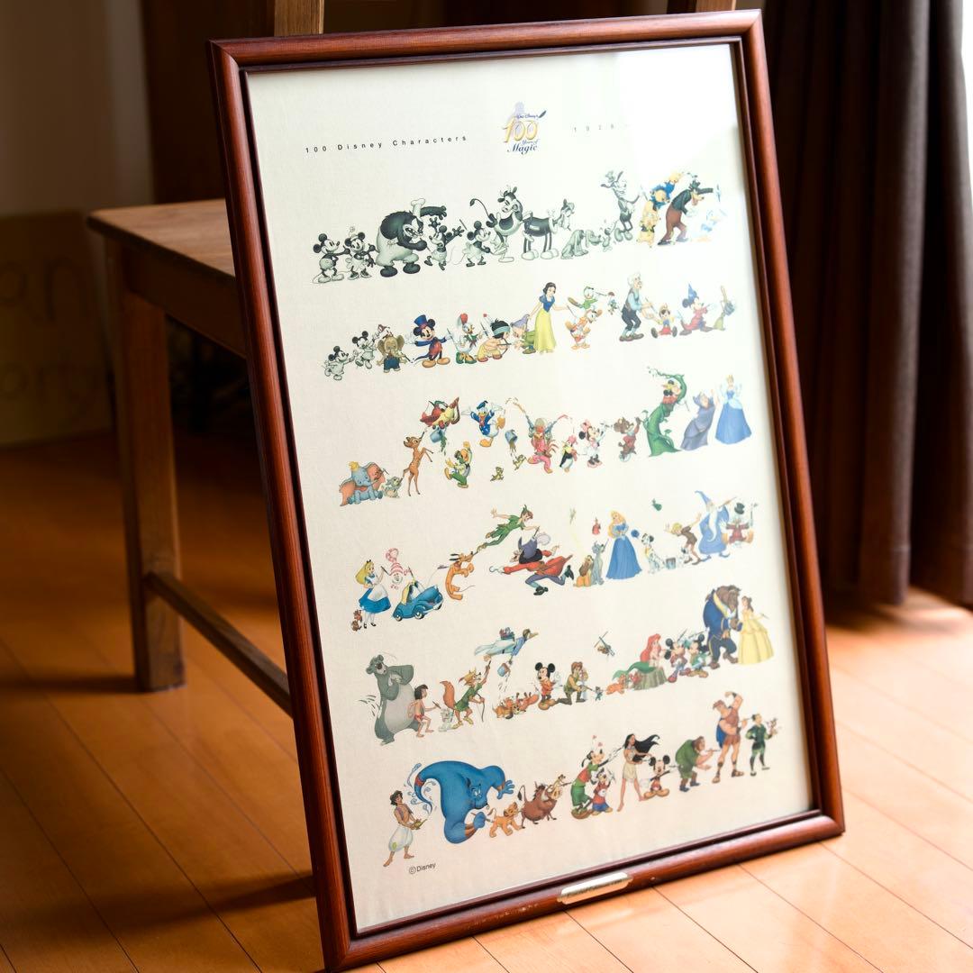 ウォルト・ディズニー 生誕100周年記念 1500枚限定ポスター布製