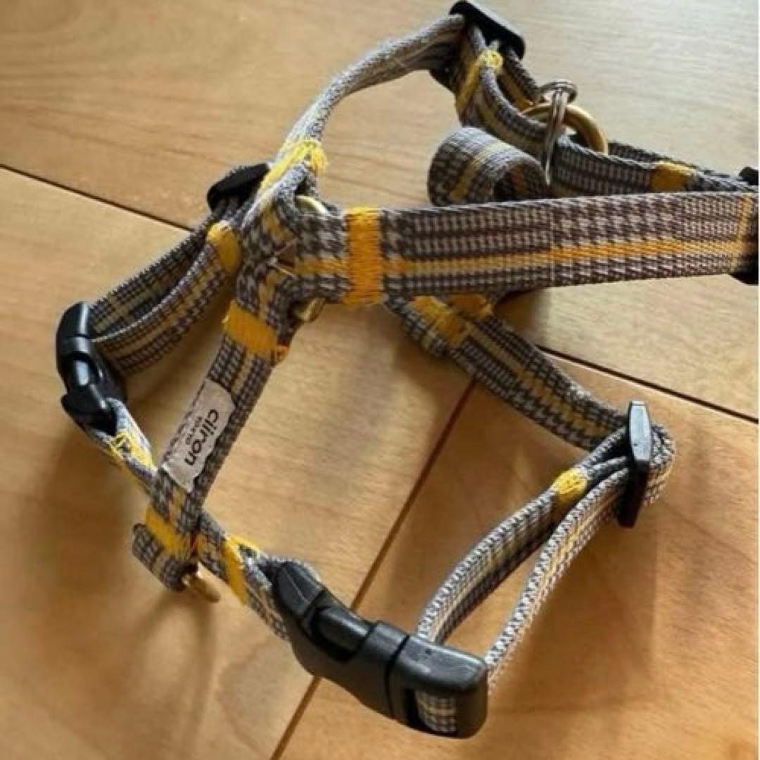 ciiron Tokyo ハーネスとリードのセット グレンチェック