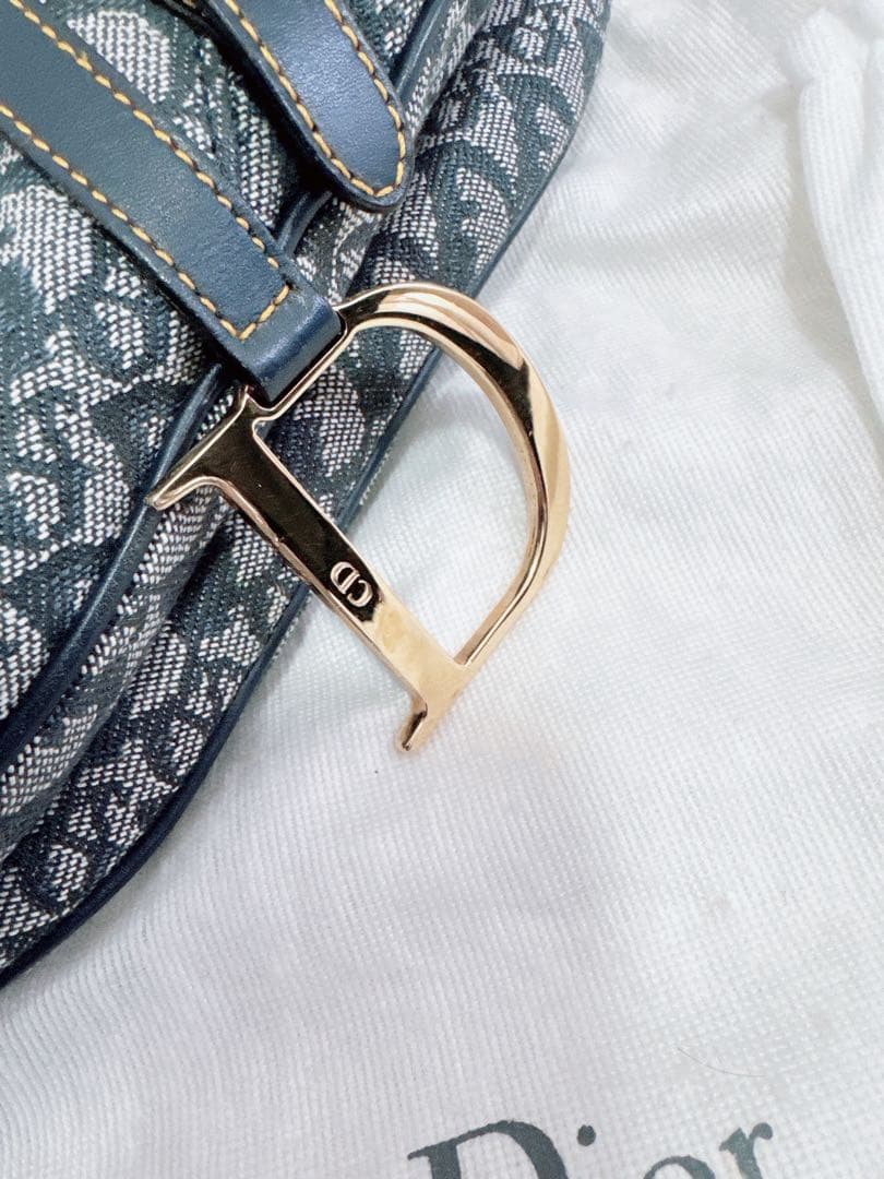 Christian Dior サドルバッグトロッター ワンショルダーバッグG金具