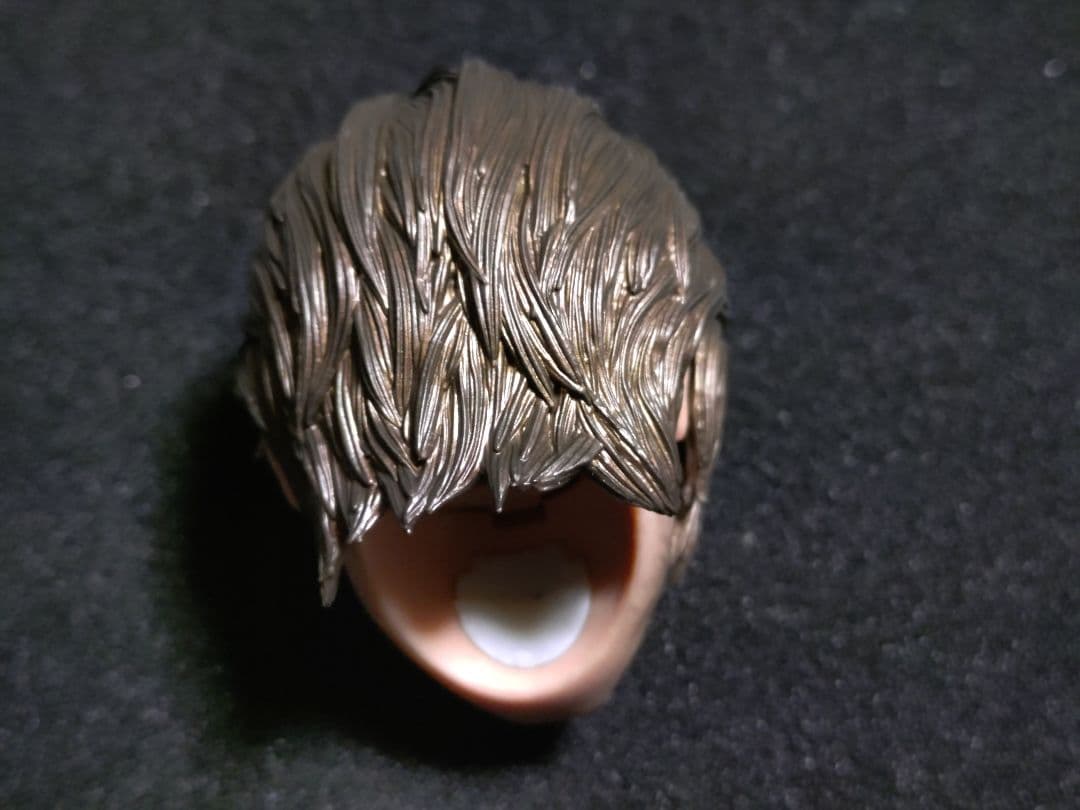 1/6 眼球可動 男性 ヘッド 歯くいしばり バイオハザード レオン フィギュア