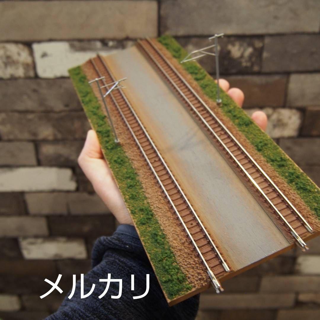 ネコ寿司　TOMIX「駅モジュールセット(島式)」 鉄道模型ジオラマ