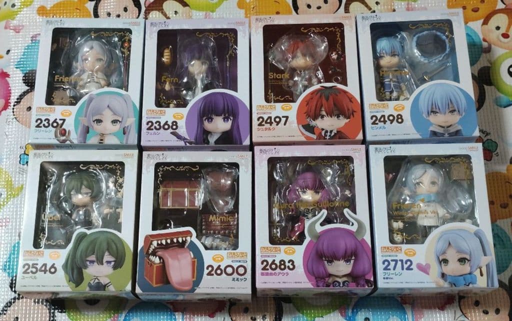 ねんどろいど　葬送のフリーレン　まとめ売り アニメ『葬送のフリーレン』のねんどろいどが更にちっちゃかわいく