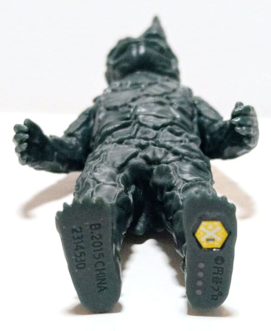 ウルトラ怪獣500 ケロニア ソフビ ライブサイン付 ガシャポン バンダイ