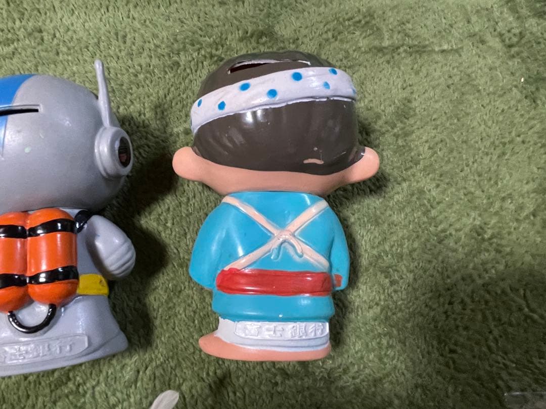 富士銀行　ぼくちゃん　ソフビ貯金箱　14体