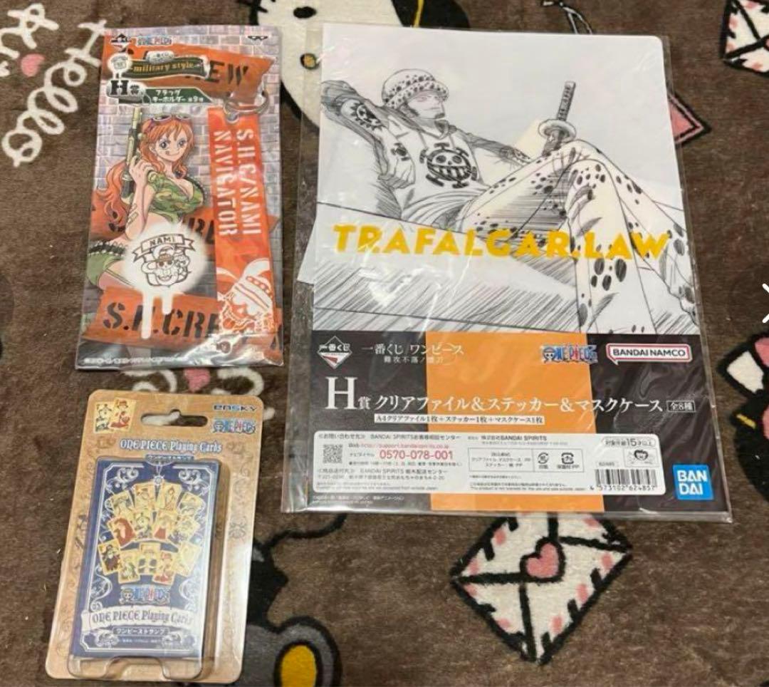 ONE PIECE(ワンピース)E、F、G、H賞(合計34点)新品