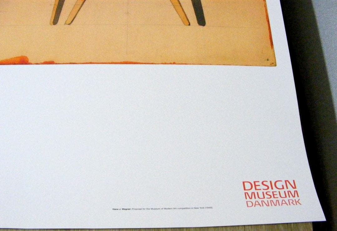 Hans J. Wegner Design Museum 2014年ポスター - メルカリ