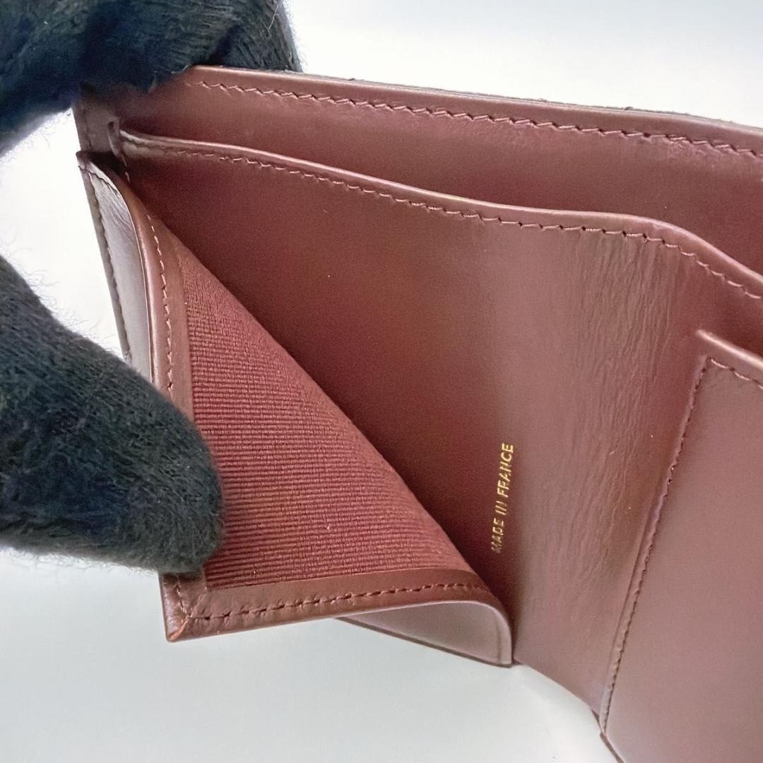 【yukari】シャネル ココマーク マトラッセ 三つ折り財布 コンパク