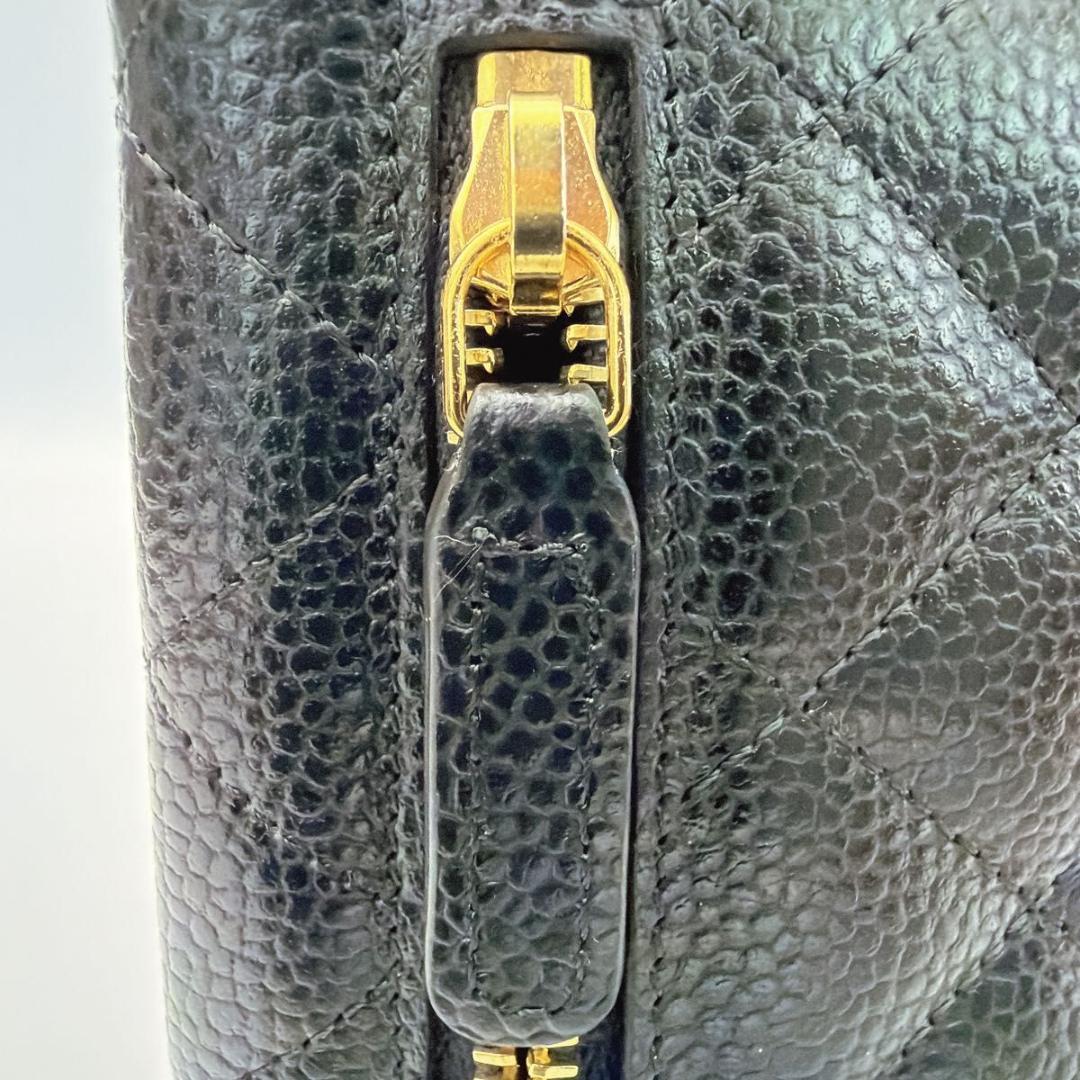 【yukari】シャネル ココマーク マトラッセ 三つ折り財布 コンパク