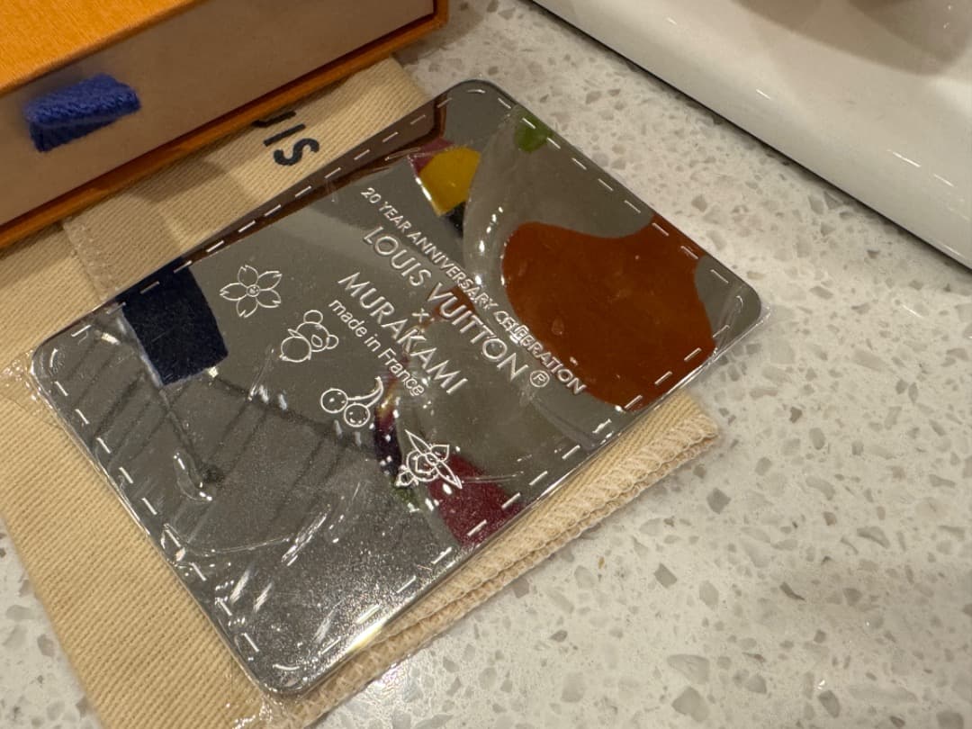 入手困難 村上隆 × ルイヴィトン メタルプレート カード