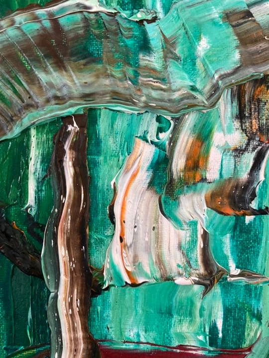 絵画　油絵絵画　art artist m.t