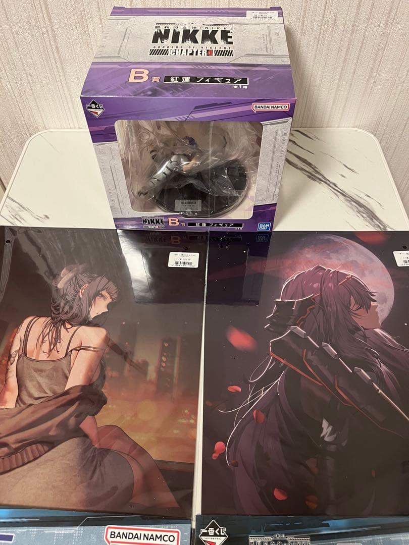 【紅蓮 フィギュア】勝利の女神:NIKKE CHAPTER4☆ポスター付き☆ NIKKE】一番くじ第4弾が12月下旬発売。レッドフードと紅蓮のフィギュア