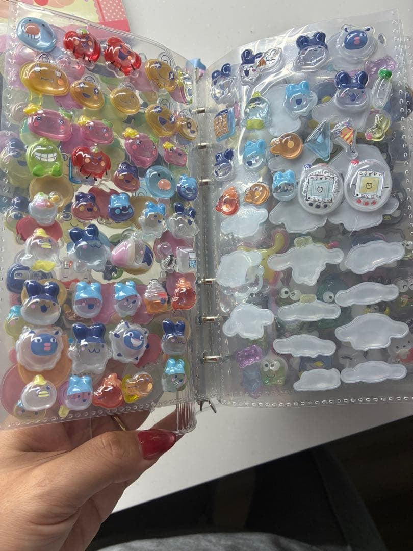 キャラクターシール完成品