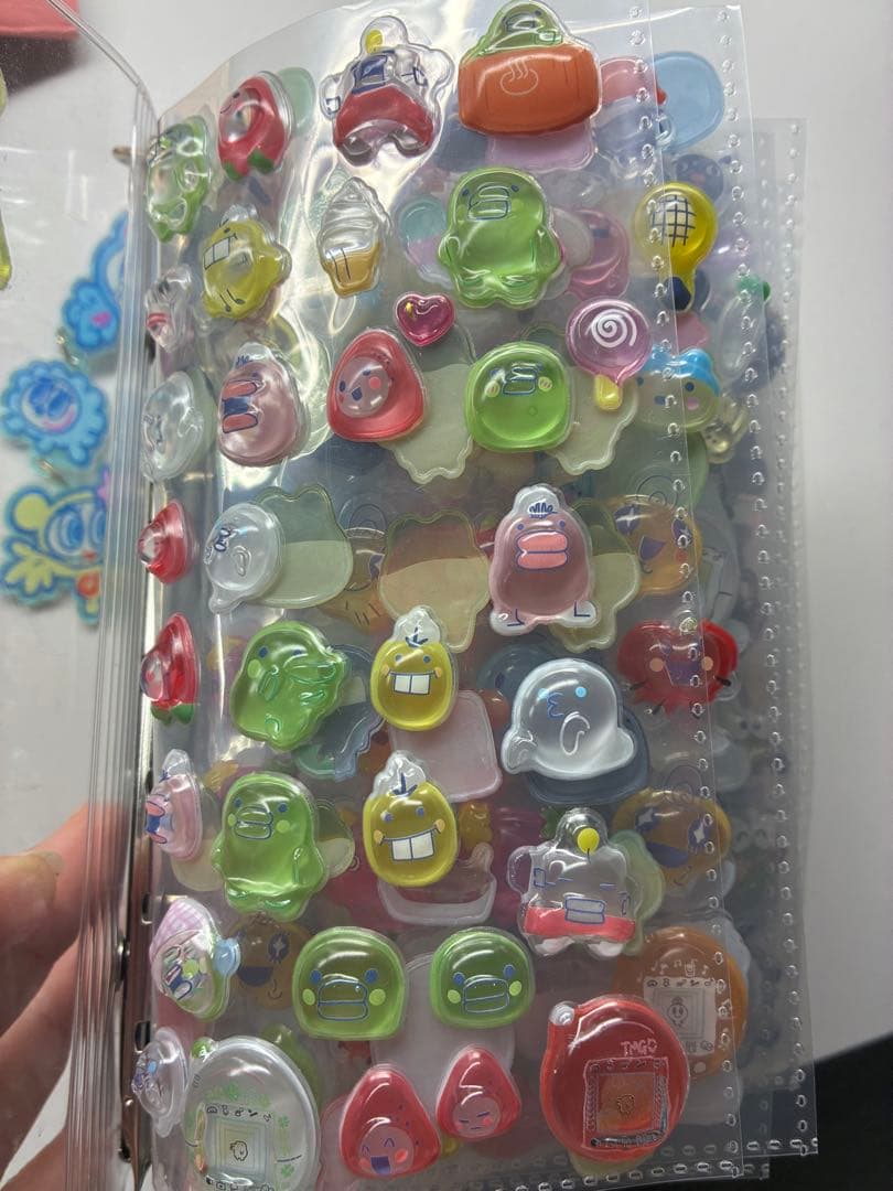 キャラクターシール完成品