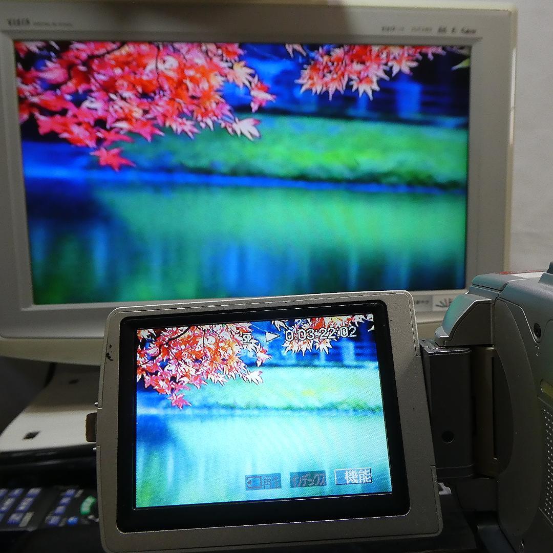 動作品ソニー DCR-TRV50 Mini DVビデオカメラDVDダビングに最適