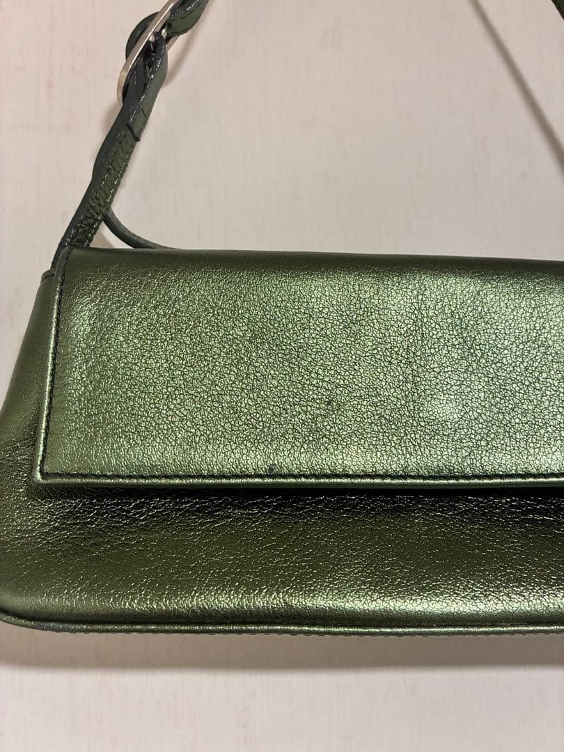 paloma woolグレンダ　レザーバッグ　グリーン