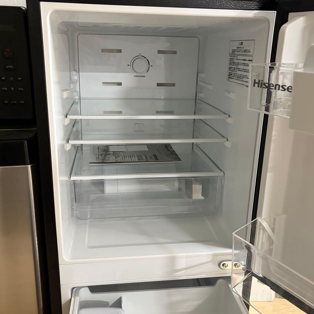 高年式ブラックシルバー1人暮らし家電セット❗️大阪、大阪近郊配送と設置無料o