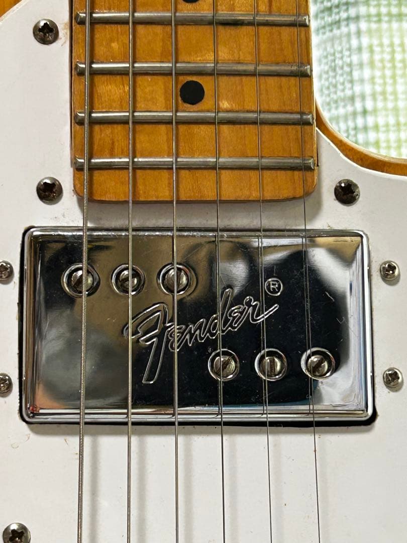 現状渡し 自作 テレキャスター シンラインタイプ+1970年代ビンテージパーツ