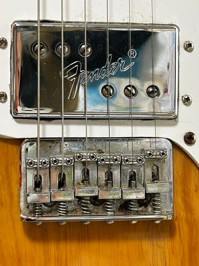 現状渡し 自作 テレキャスター シンラインタイプ+1970年代ビンテージパーツ