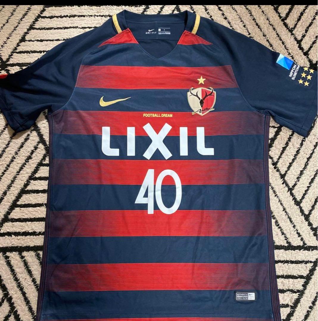 ナイキ 鹿島アントラーズ #40小笠原満男選手ユニホーム L L108883285