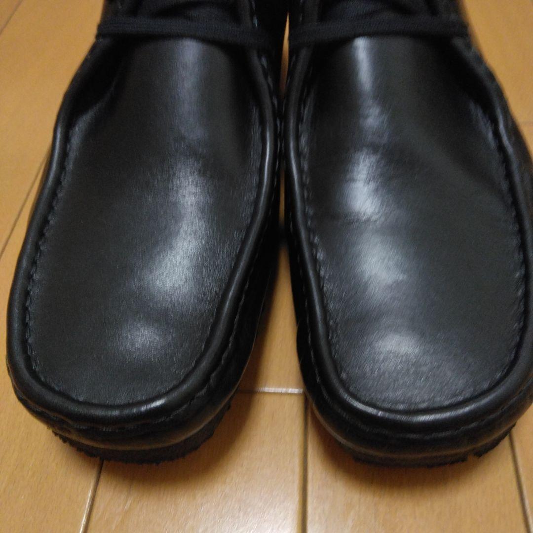 Clarks クラークス ワラビー レザー ブラック