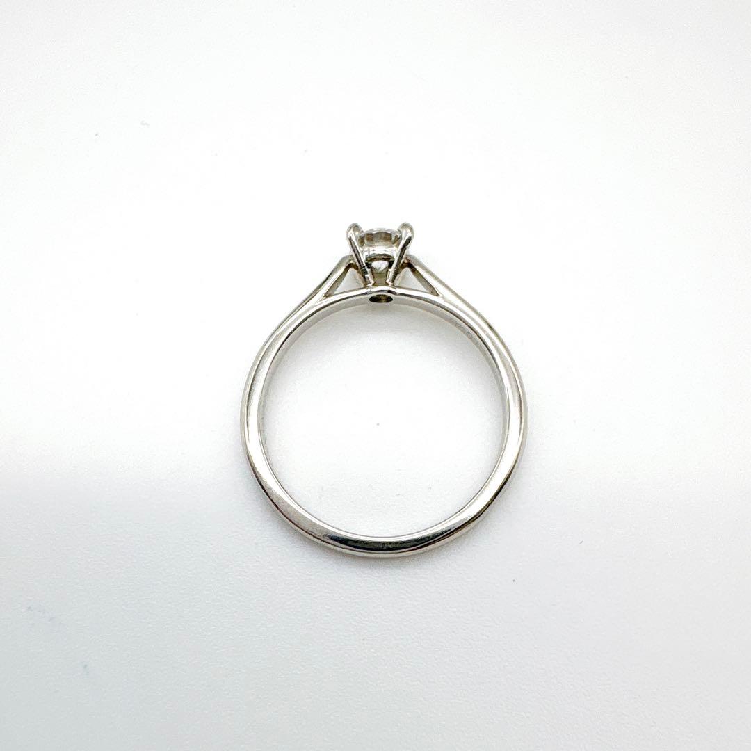 Cartier カルティエ リング ソリテール ダイヤ 0.23ct 鑑定書付き