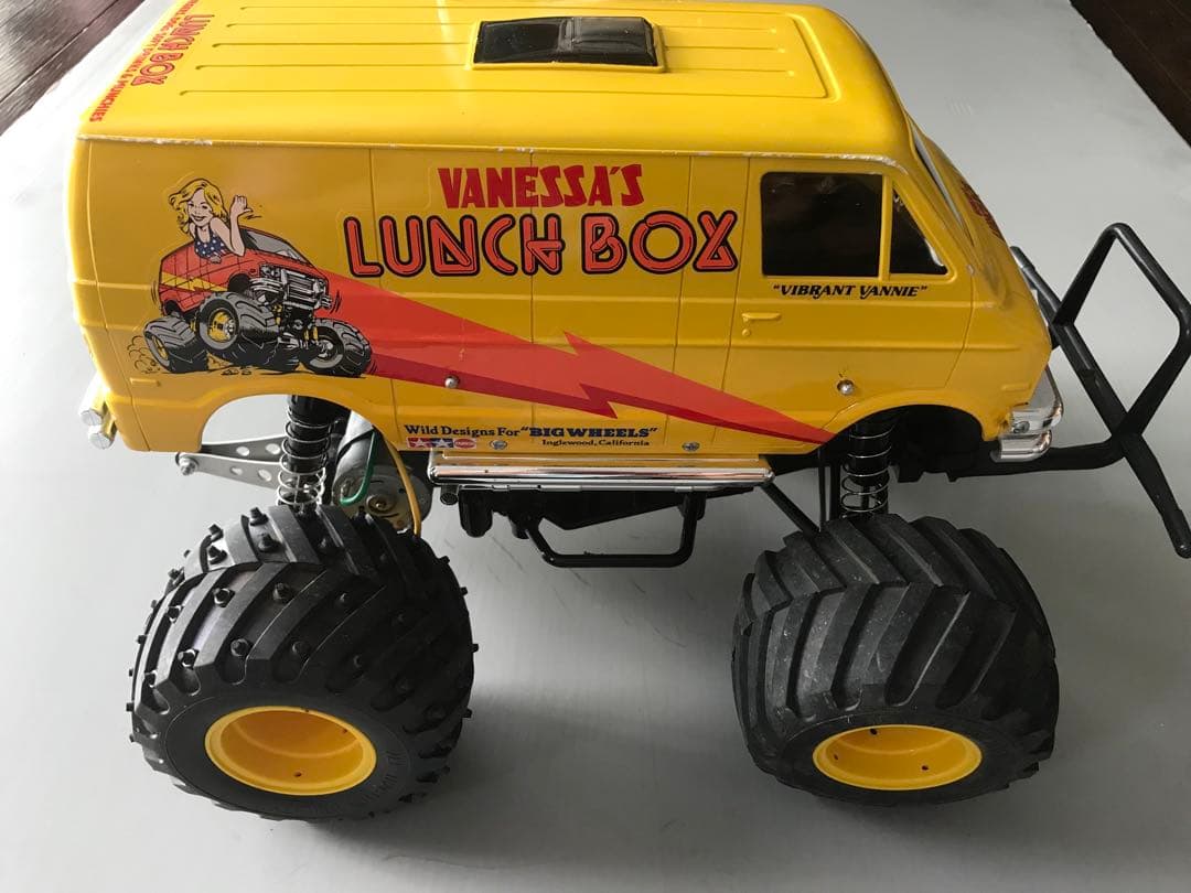 タミヤ RC ランチボックス（オイルダンパー装着）プロポ、ベアリングセット