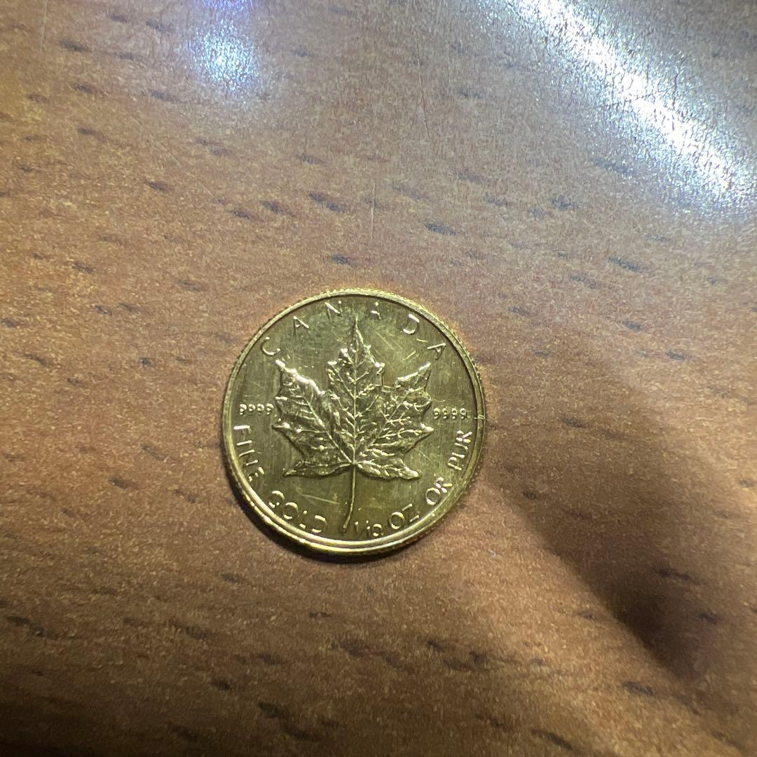 カナダ メイプルリーフ金貨 1986年