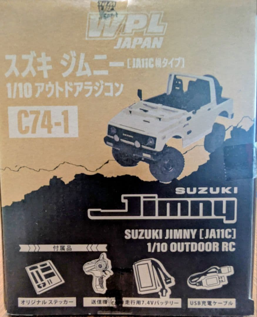SUZUKI JIMNY (JA11C) 1/10 RC ホワイト