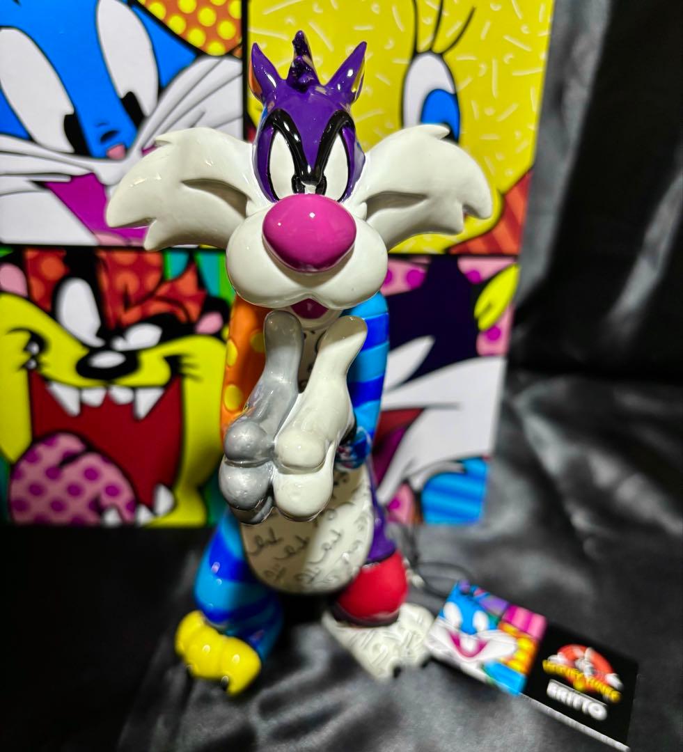 ロメロ ブリット ルーニーテューンズ 置物 フィギュア シルベスター