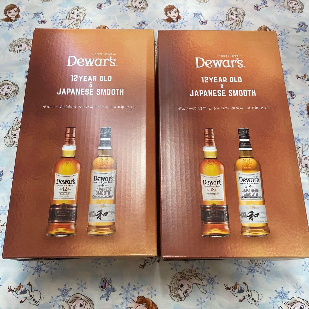 デュワーズ ジャパニーズスムース・12年 飲み比べ2本セット×2箱 デュワーズジャパニーズスムース・12年飲み比べ2本セット [スコッチ