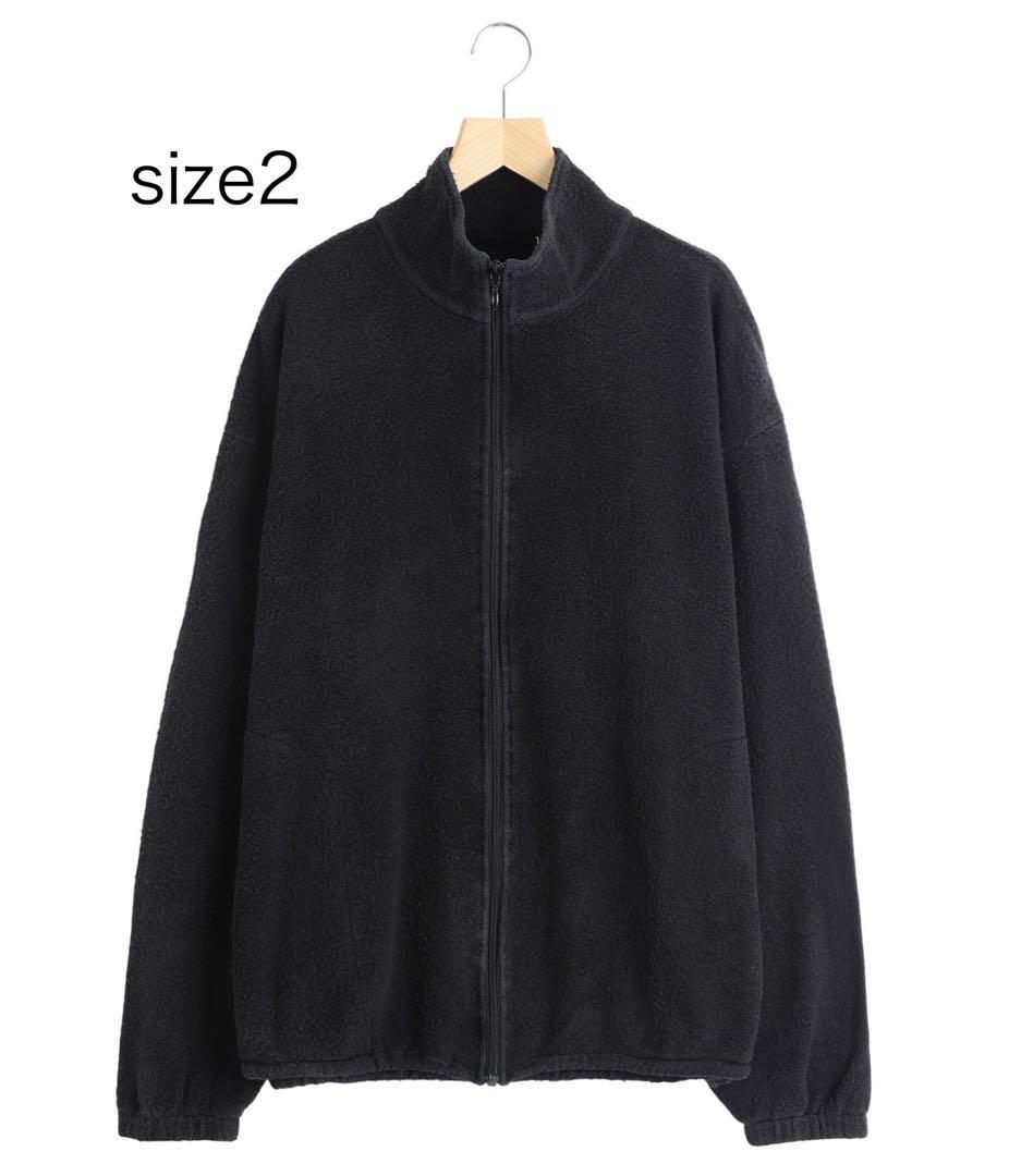 COMOLI コモリ25aw シルクフリース ジップジャケット サイズ2 - メルカリ