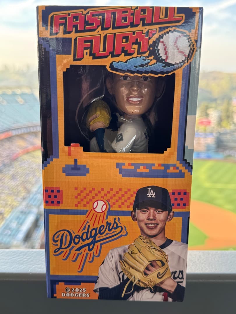 8月4日 配布 佐々木朗希選手 ドジャース ボブルヘッド