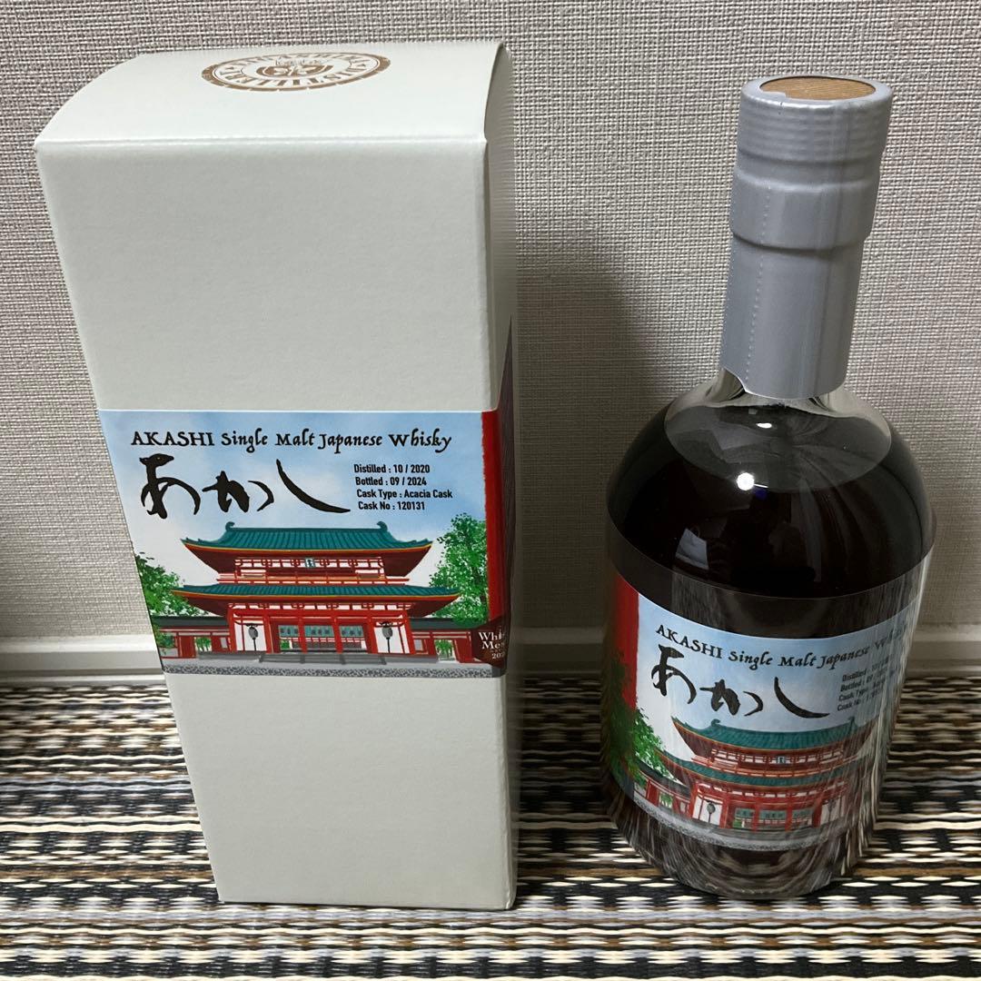 シングルモルト あかし 3年 アカシアカスク WM 2025 シングルモルト あかし 3年 アカシアカスク WM 2025 63度 500ml日本