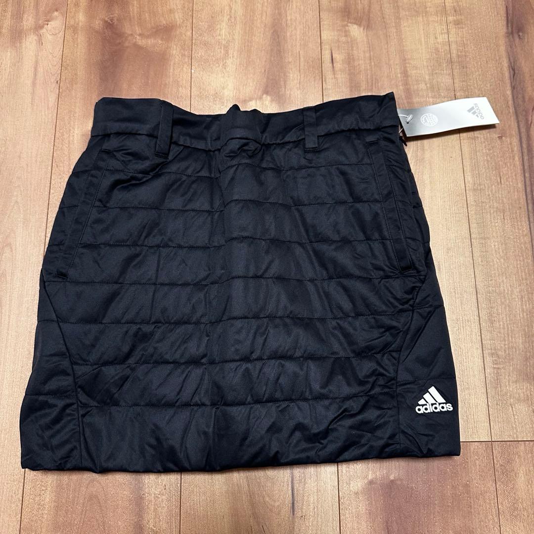 保温 中綿　ジャケット　スカート　セットアップ　秋冬　ブラック　サイズM 新品