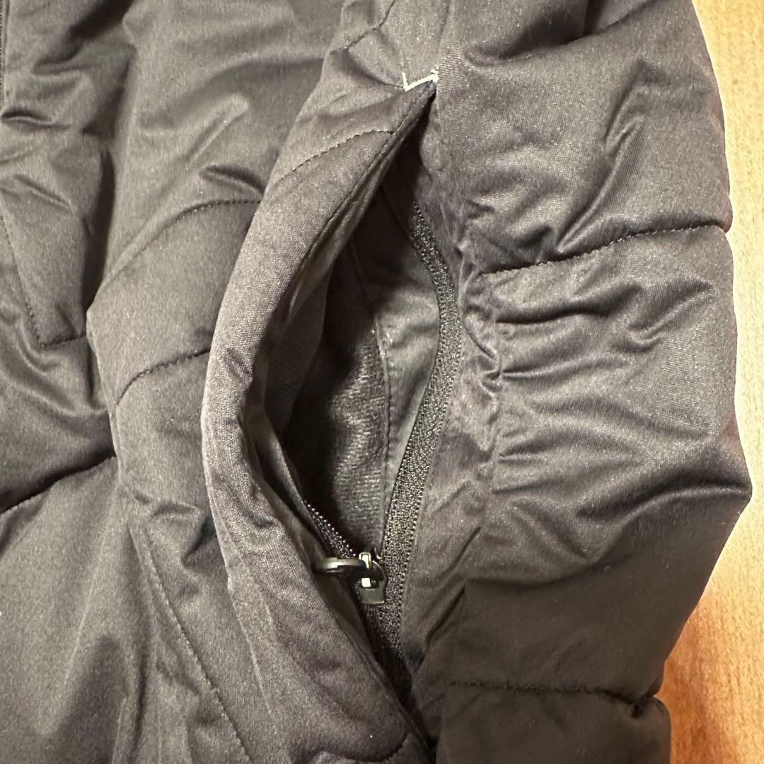 保温 中綿　ジャケット　スカート　セットアップ　秋冬　ブラック　サイズM 新品