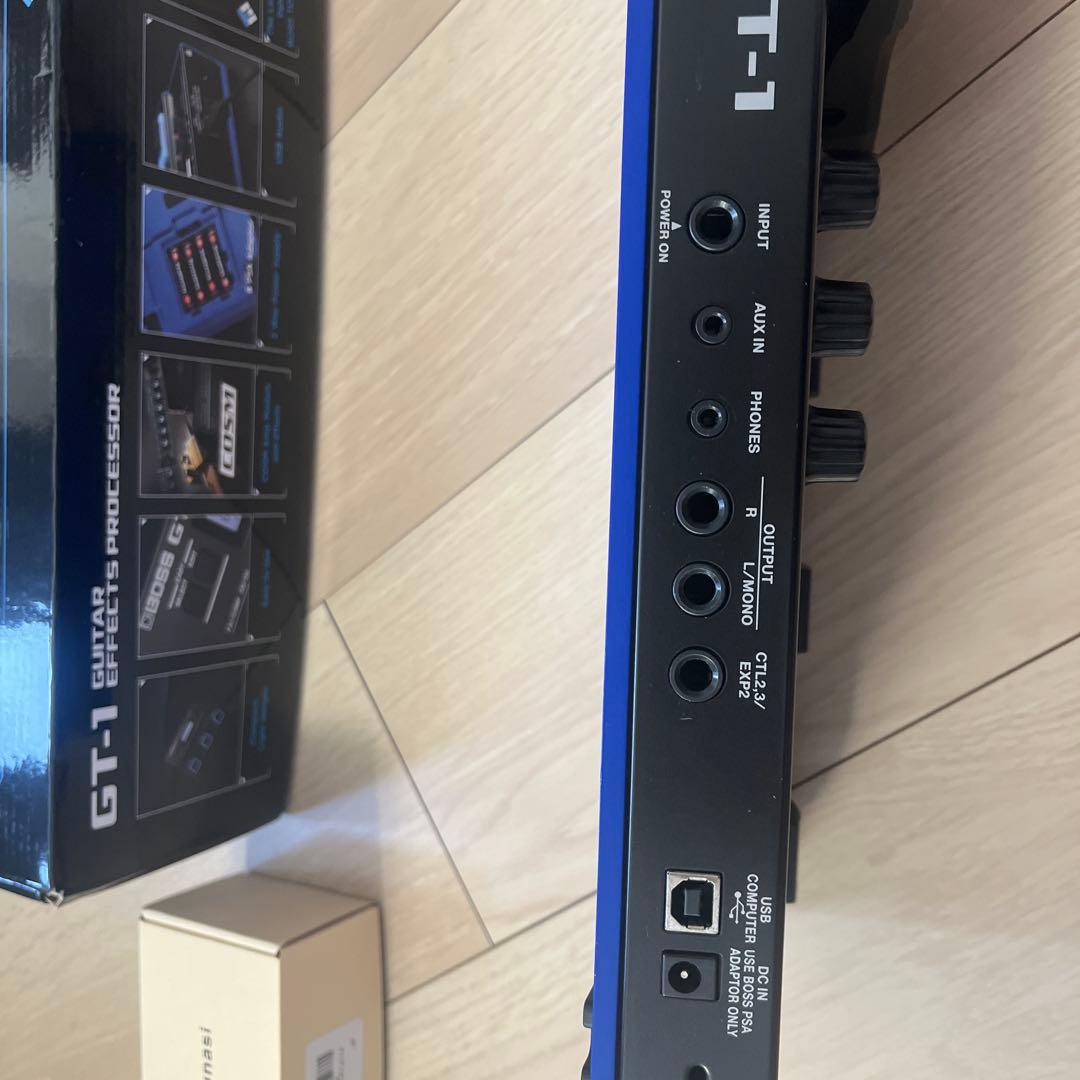 BOSS GT-1 ギターエフェクトプロセッサー ACアダプタ付き - メルカリ