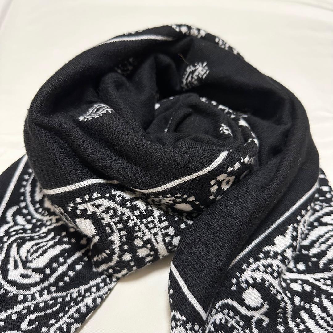 a*u様 23AW MAGIC STICK ペイズリーコージーニットバンダナスト