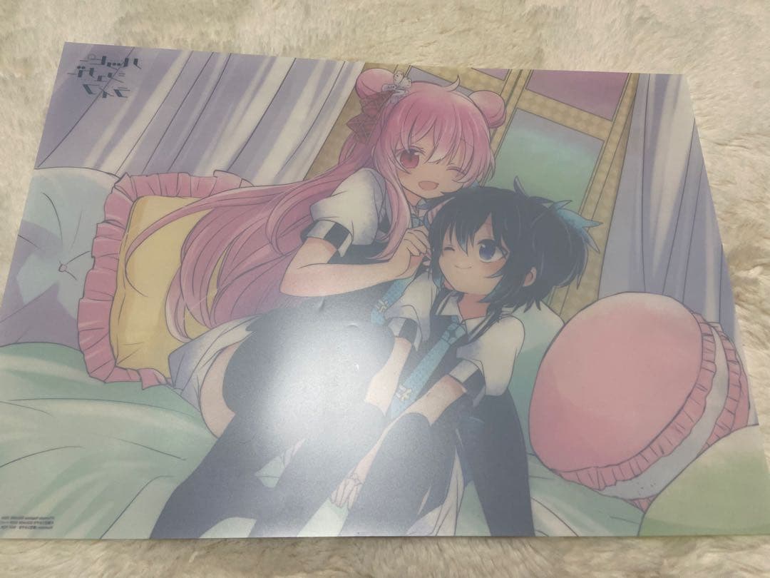 ハッピーシュガーライフ Blu-ray早期予約特典A3クリアポスター